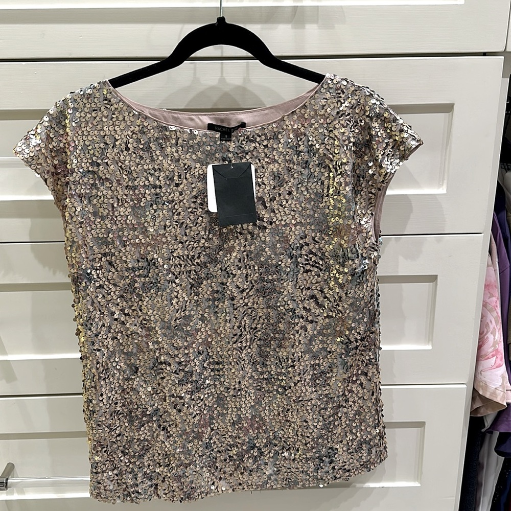 Rachael Zoe sequin top